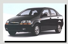 wynajem samochodów Warszawa - Chevrolet Aveo